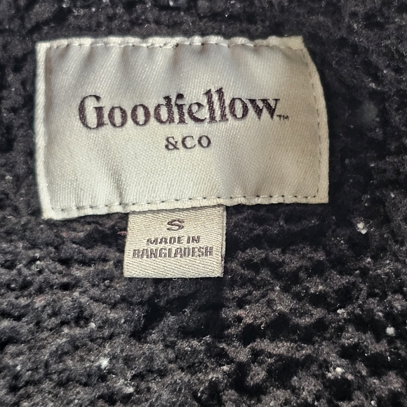 Goodfellow & Co Black Fleece Half Zip Pullover Sweater Men’s Size Small - Picture 5 of 5